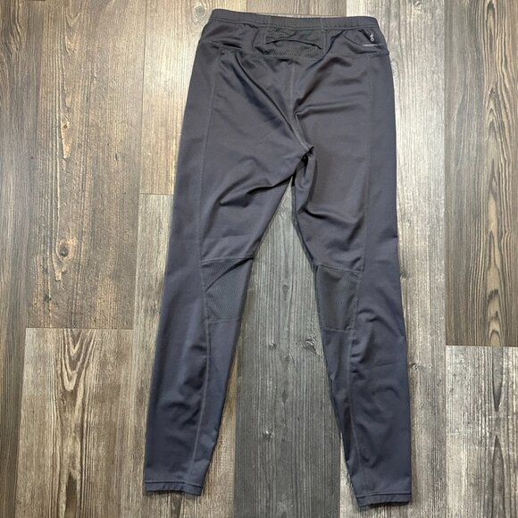 New Balance Leggings Womens Medium Gray Lightning Dry Running Yoga Gym Athletic - Picture 2 of 8